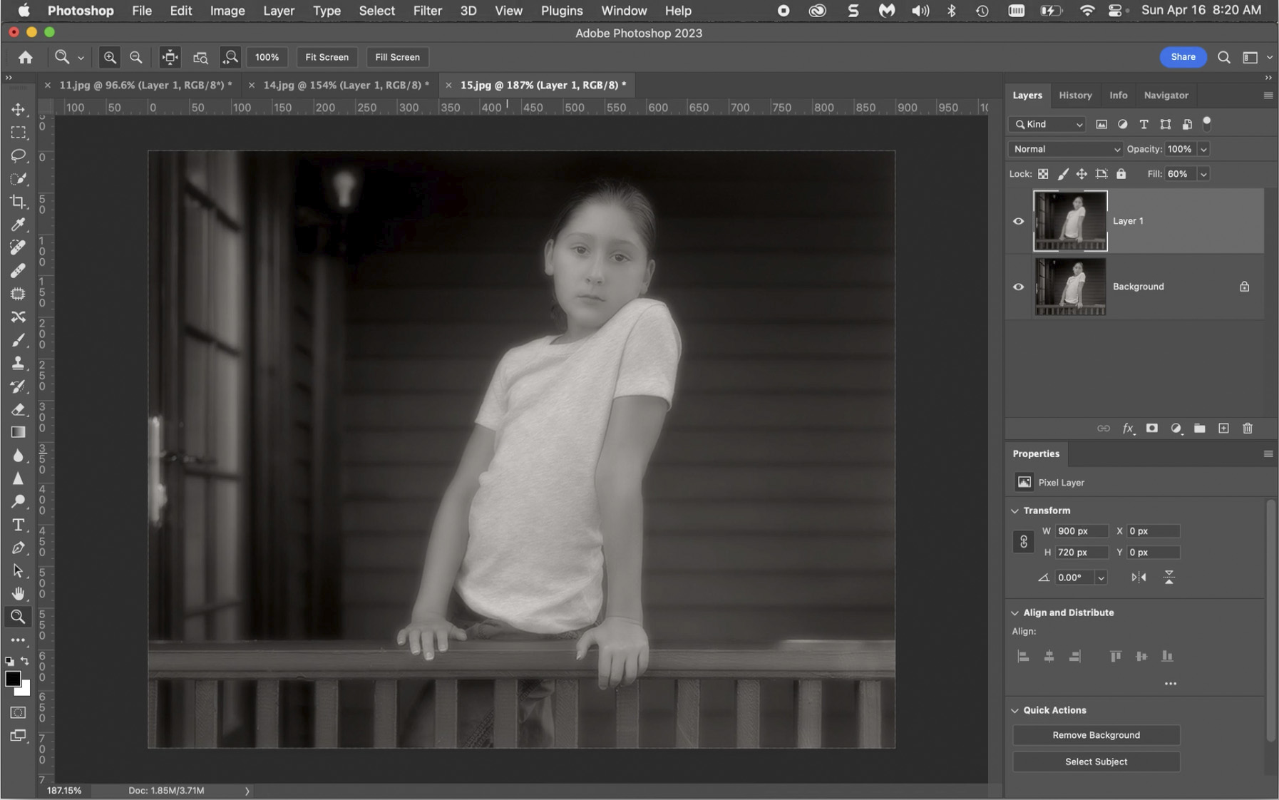 View Vintage Portrait Lens Effect